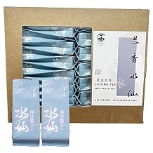 250g Chinese Top10 Famous Tea Wuyi/Oolong Tea Narcissus tea Rock tea 30 Count Tea Bags, Net Wt. 8.81oz