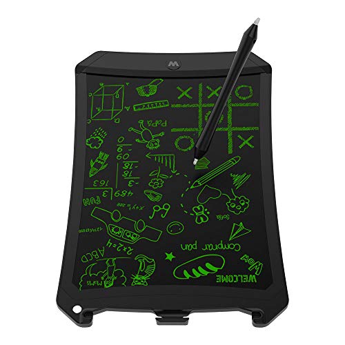 Woxter Smart Pad 90 Black - Pizarra electrónica, Tableta de escritura de 9", Tonalidad Verde, Sensor de presión (10-200g), pila CR2016, Imanes para Nevera, color negro - imagen 5