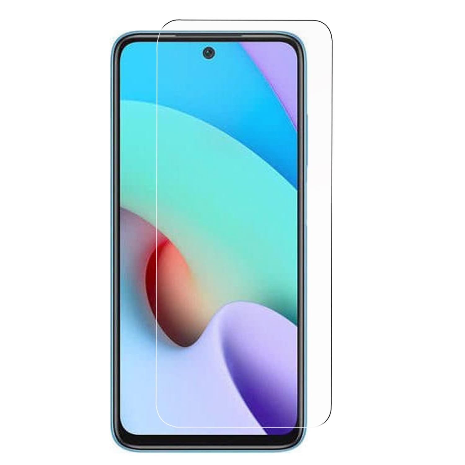 100X Protector Pantalla para Xiaomi Redmi 10 2022 | Cristal templado movil | Antiarañazos | Antihuellas | Dureza 9H | Ultra fino | Ultra Transparente | Ultra Resistente