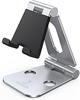 Vista 1 de Soporte multi-ángulo portátil para Nintendo Switch Tablet y Smartphone Plateado