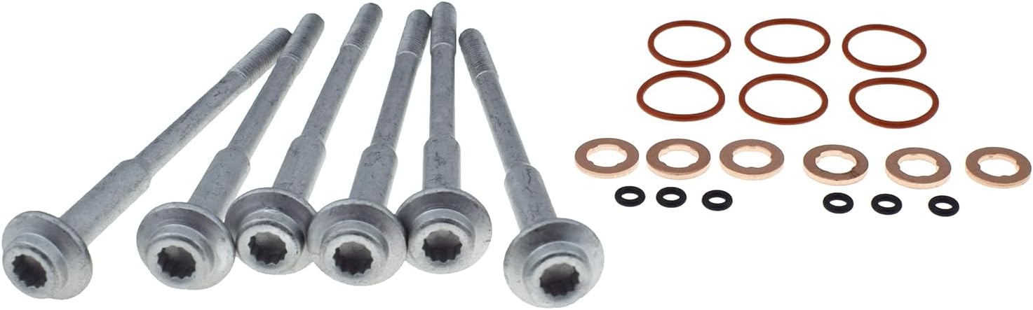Injector Repair Gasket & Bolts Kit Fit for Audi A4 A5 A6 A7 A8 Q5 Q7 VW Touareg Amarok fit for Panamera Macan Cayenne WHT004923B WHT000884 WHT007480A