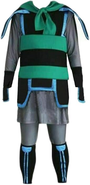 Adult Women Mulan Ping Cosplay Costume Outfit Battle Suit
