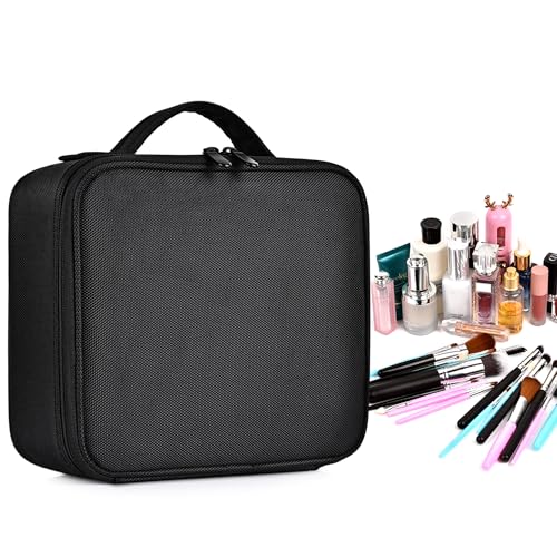 Neceser de viaje con almacenamiento grande para transportar cosméticos de forma ordenada 2