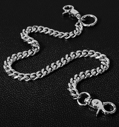 Pants Chain for Men, Wallet Chain for Men Women Boy Girl, Pants Jean Biker Motorcycle Trucker Punk Hip Hop Keyholder - Thumbnail 5