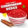Cinnamon Discs Hard Candy | 1 Pound Bag - Approx. 75 Count | Spicy Sweet Nostalgic Hard Candy | Hard Candy Individually Wrapped | For Office Bowls & Holiday Buffets