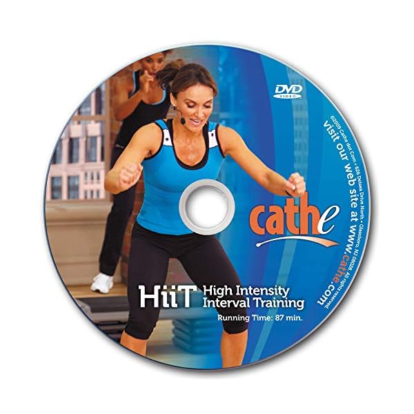 Cathe-Friedrichs-STS-Shock-Cardio-HiiT-High-Intensity-Interval-Training-DVD Cathe Friedrich's HiiT Fat Burner Workout DVD - Home High-Intensity Interval Training For Women and Men - Great For Aerobic Conditioning and Cardio Fitness