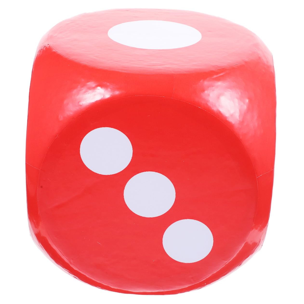 Juego Uno Gigante Dados de Juguete de Espuma, Rojo, Ligeros y Silenciosos, Fáciles de Leer, para Matemáticas y Fiestas