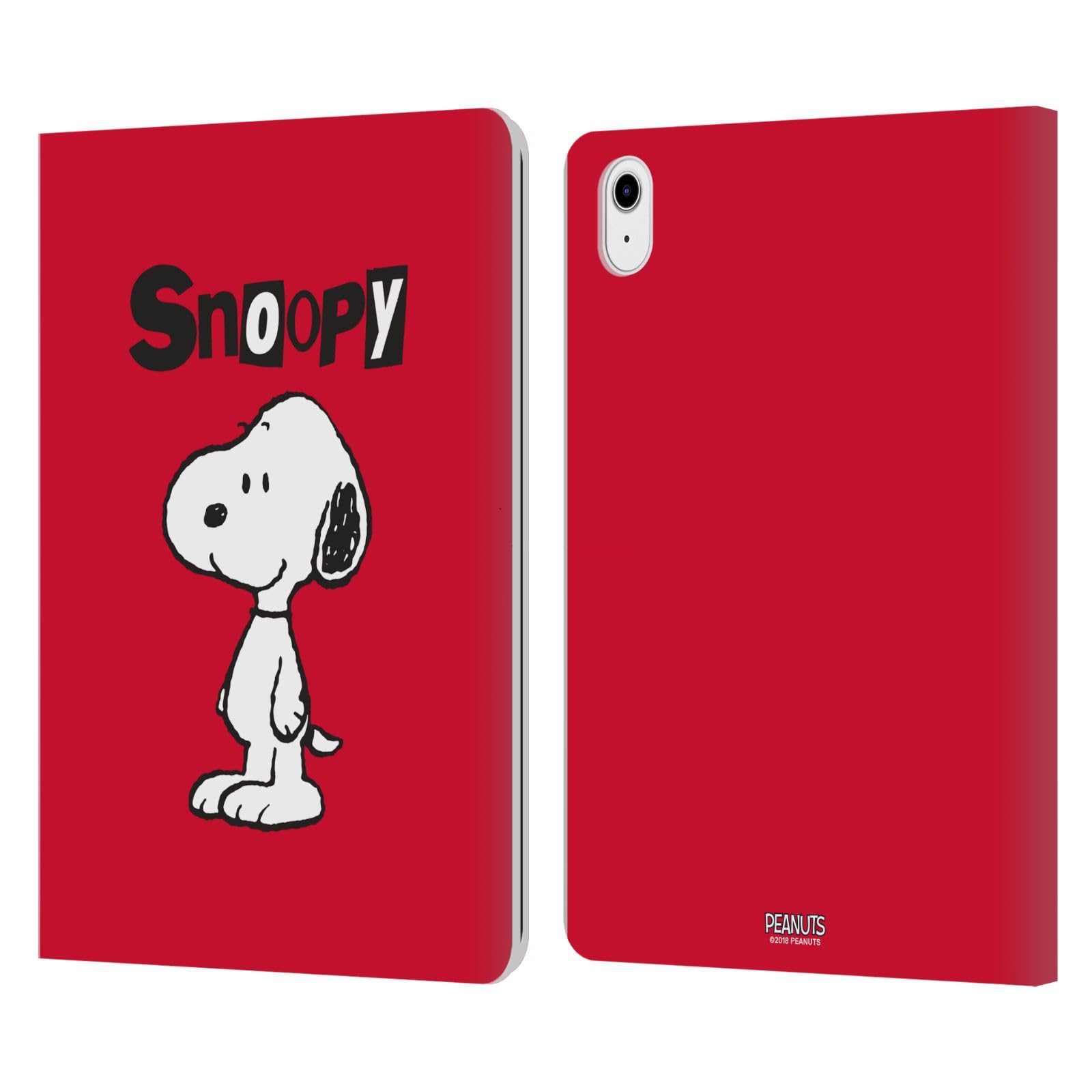 Carcasa Peanuts Snoopy cuero iPad Air 2020 funda libro resistente 7