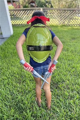 Disfraz cosplay superhéroe con armas para niños miniatura 5