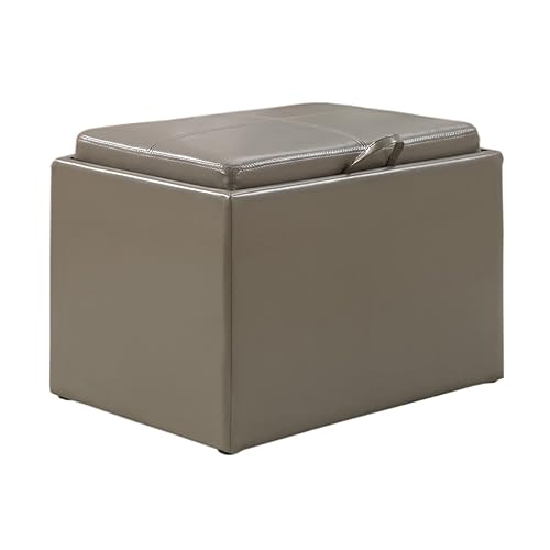 Convenience Concepts Designs4Comfort Accent Storage Ottoman 22.75" - Modern Foot