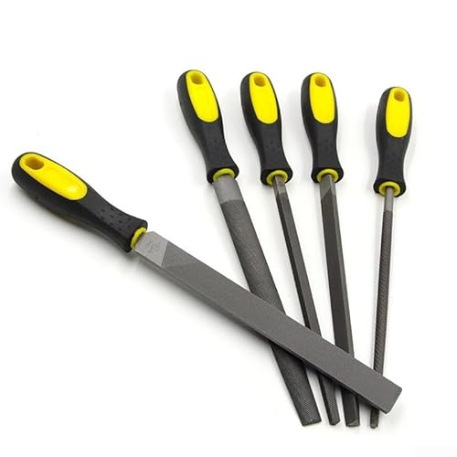 Essential Tools - Lima in lega di acciaio ad alte prestazioni, 15,2 cm, progettata per semplificare i tuoi progetti di artigianato in legno (quadrato)