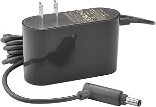 Replacement Charger for Dyson V6 V7 V8 DC58 DC59 DC61 DC62 SV03 SV04 SV05 SV06 Cordless Vacuum Absolute Animal Fluffy Motorhead Vacuum Power Supply Adapter Replacement for Dyson Charger 205720-02