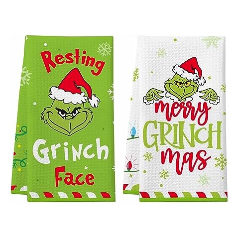 Torchons de Cuisine Grinch Homythe Cover