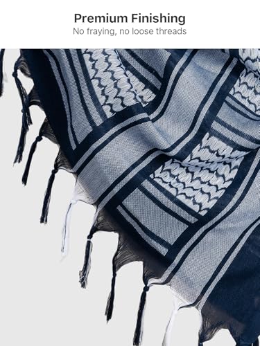 Image of FREE SOLDIER Scarf Military Shemagh Tactical Desert Keffiyeh Head Neck Scarf Arab Wrap with Tassel for Men Women