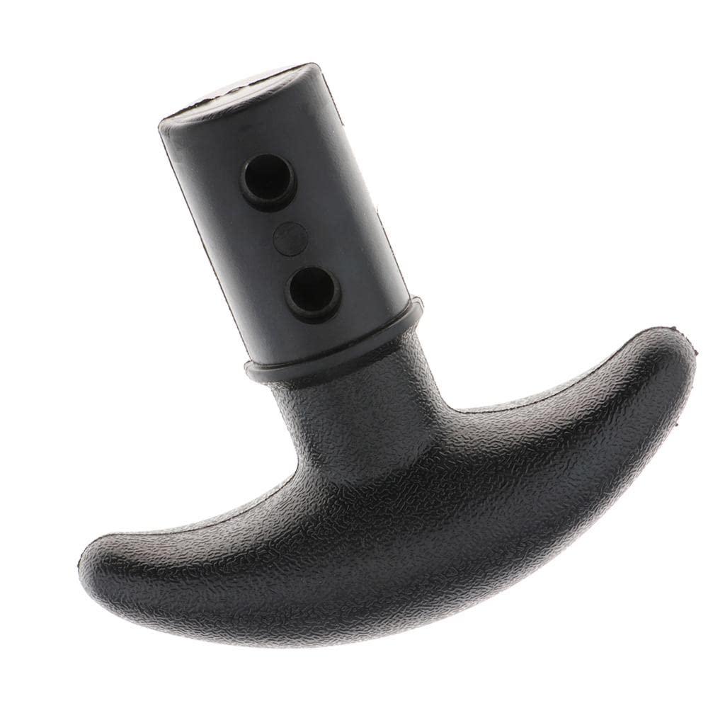 2 Piezas Empuñadura de para Kayak Cabezal de Mango para Accesorio de Navegación Protector Antideslizante Portátil Adecuado para Kayak Canoa