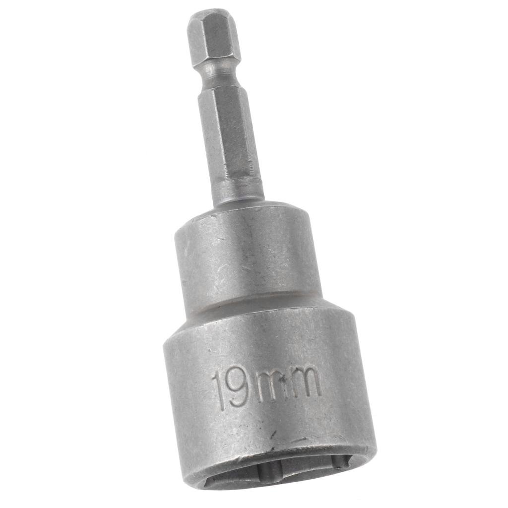 NF&E 1 X 1/4"Socket Adapter Cordless Screwdriver Socket Socket Wrench Nut Steel Tool Amazon.in