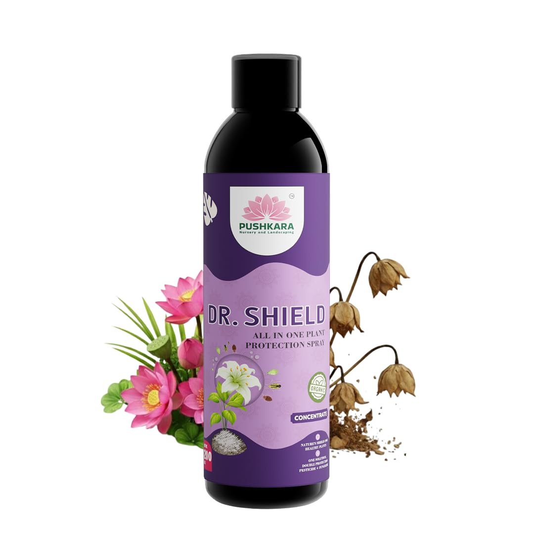 Dr. Shield – Concentrate Natural Pest & Fungal Shield for Plants | Organic Plant Protector Against Insects, Fungus & Mites | Herbal Garden Spray for Healthy Growth 200 ml-picture-20
