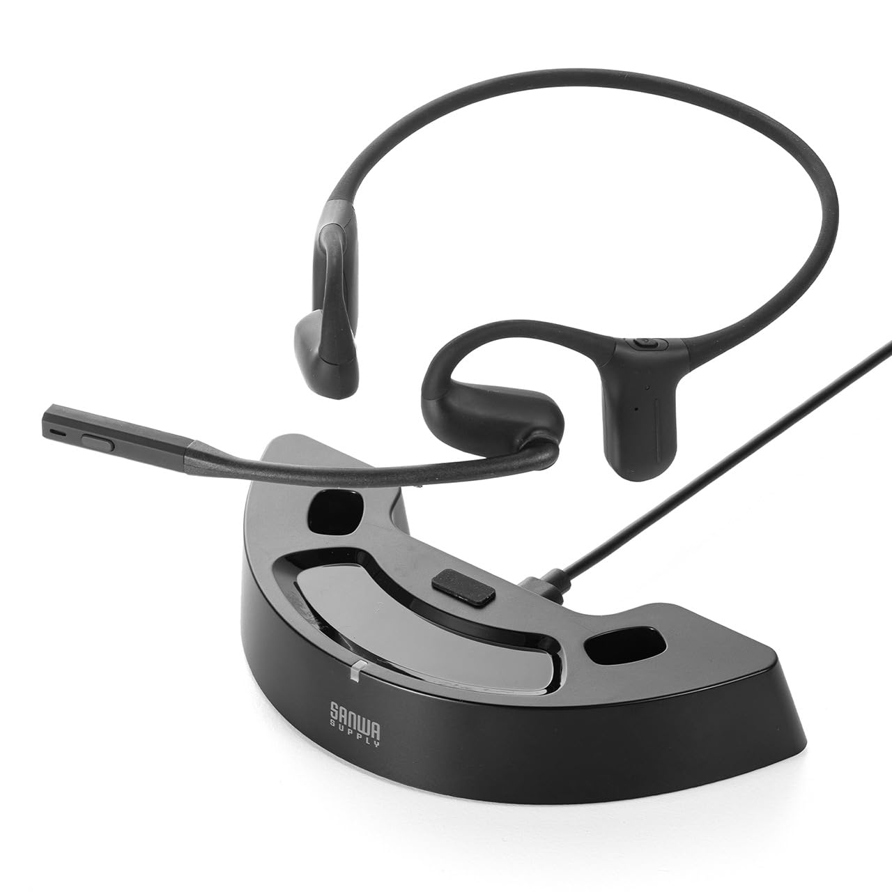 Amazon.co.jp: サンワダイレクト ヘッドセット Bluetooth オープン