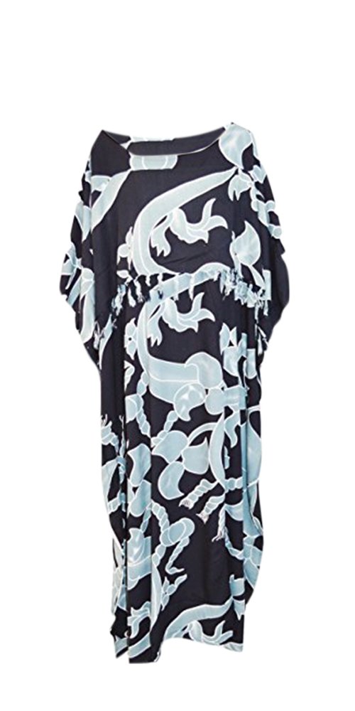 Vestido de mujer gris 46 Cool Kaftans con caída elegante y tejido premium 3