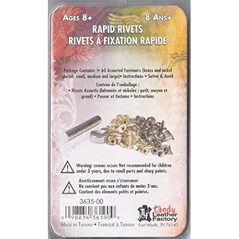 Tandy Leather Factory 3635 Easy-To-Do Series Rapid Rivets Cover