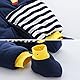 Baby Winter Strampler Overall mit Kapuze Schneeanzüge Jungen Langarm Spielanzug Spieler mit Füßlinge Baby Winterkleidung / 9-12 Monate