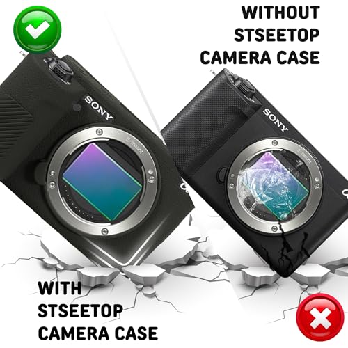 Funda para cámara Sony ZV-E1 silicona protectora negra miniatura 6