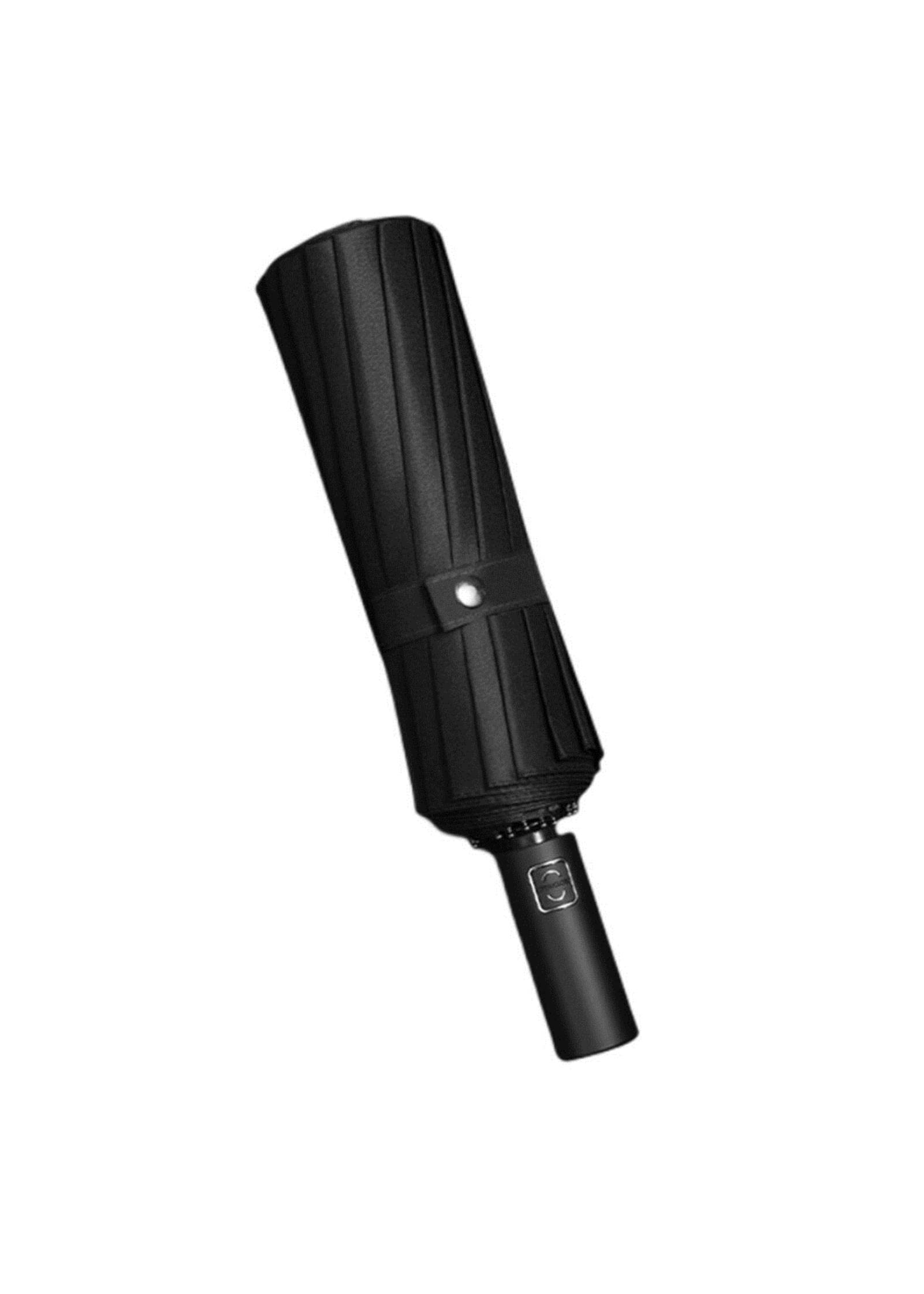 SERUMY Mini Mubrella 16 Ribs Large Umbrella Strong Fully Automatic Sunshade Rain Umbrella Men Women Luxury Business Male Windproof Folding Umbrellas-16Ribs Black