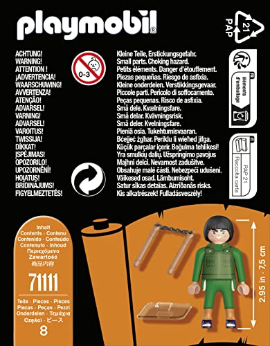 Playmobil 71111 Naruto: Mighty Guy Figure Set, Naruto Shippuden Anime Collectors Figure - Image 4