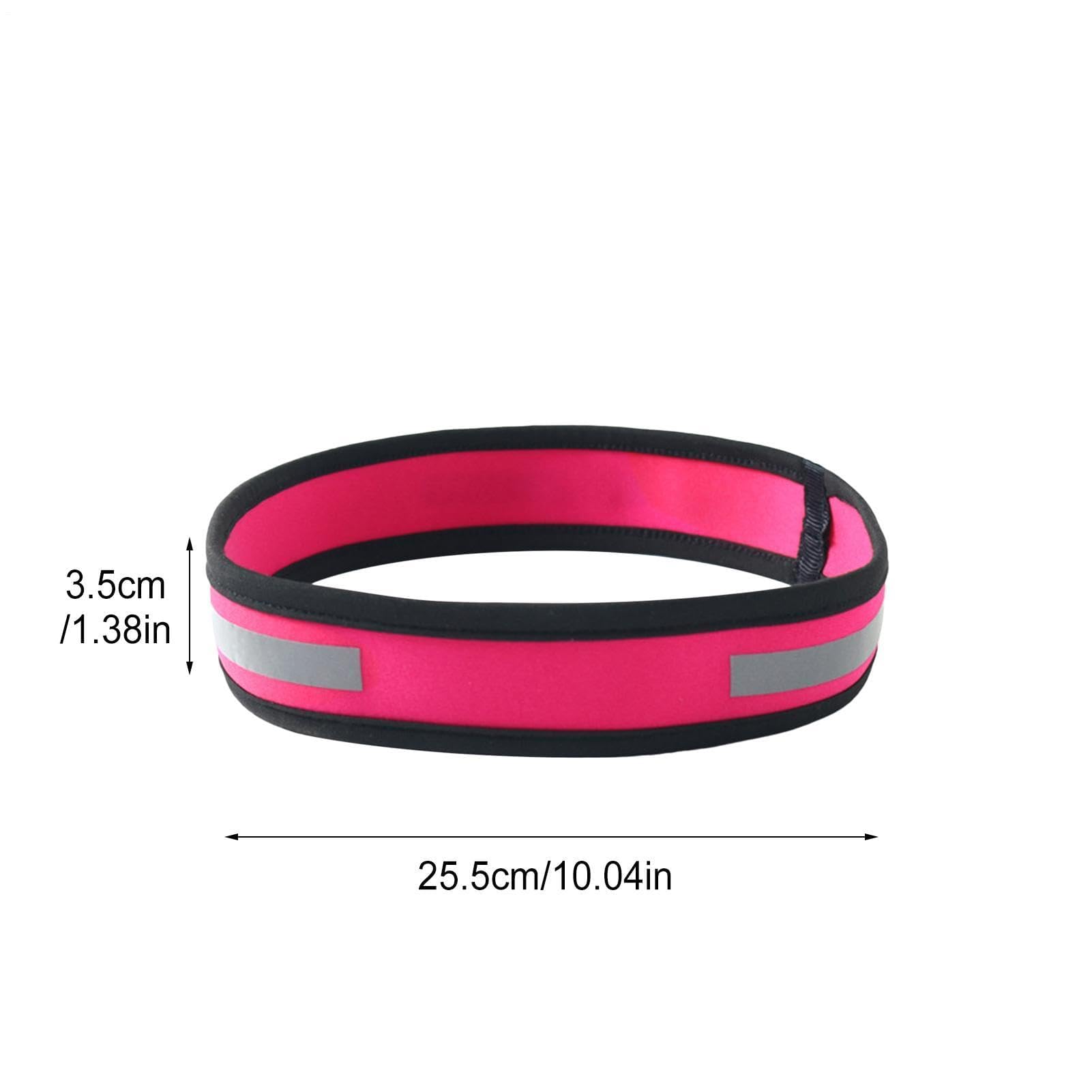 Bandeau de course à pied, antidérapant, séchage rapide, bandeau réfléchissant pour gym, fitness, plein air, cyclisme de nuit, marche, jogging, basket-ball, tennis