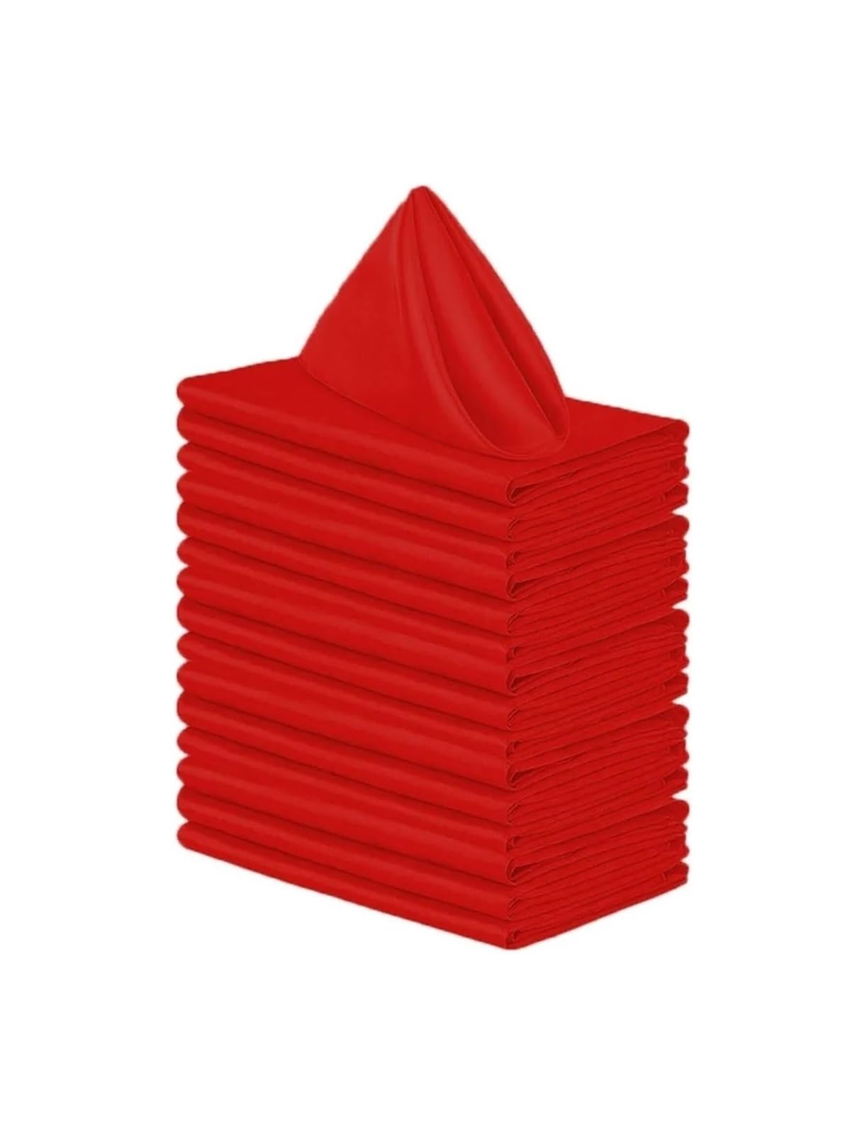 Servilletas de satén multicolor 30x30cm de tela para decoración de mesas