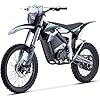 MotoTec Venom 72v 12000w Electric Dirt Bike White #5