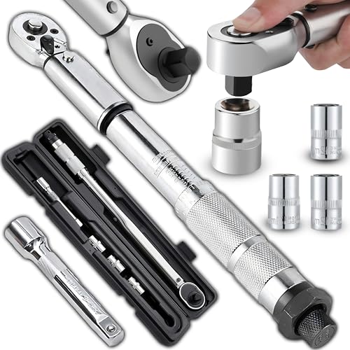 Retoo Drehmomentschlüssel Set 1/4 Zoll 28-210 Nm – 72 Zähne