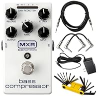 The Bass Compressor provides recording-quality compression with "Constant Headroom Technology" and true bypass switching for keeping your low end tight and clean. Compression threshold indicated by the ten, highly visible gain-reduction status LEDs. ...
