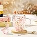Imagen de Taza de café de cristal para mujer