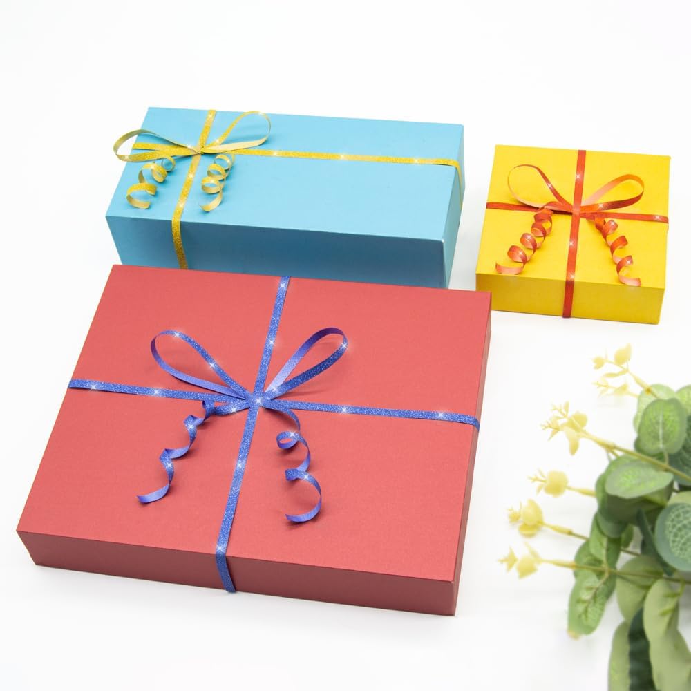 500 Yards Curling Ribbon for Gift Wrapping, 3/16" Balloon String for Christmas Valentine Birthday Wedding Party Festival Decoration, Crafts, Flower Bouquet(Glitter Red) - Image 7