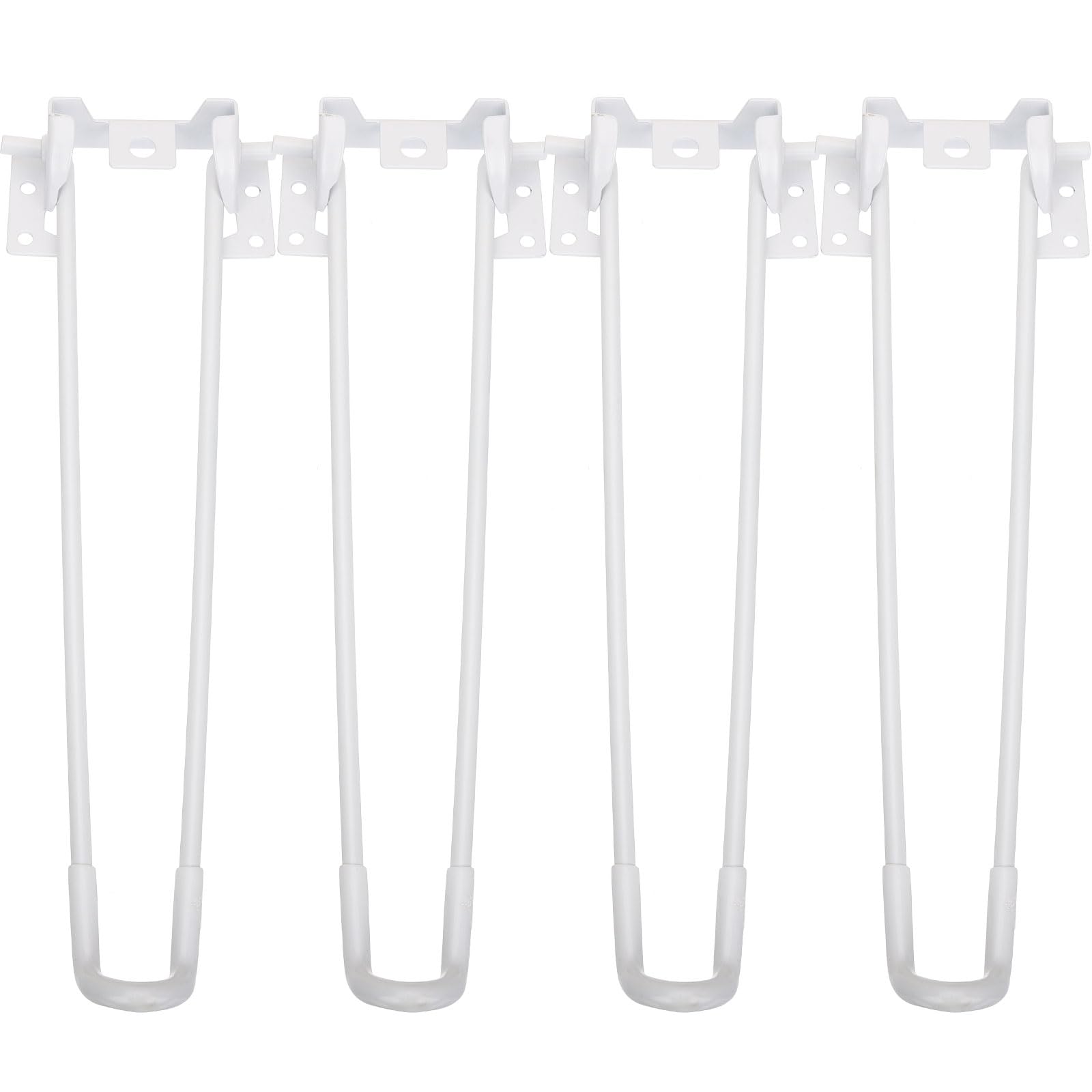 4 Jambes de Meuble Métal Mipcase pour Bureau et Table Basse DIY