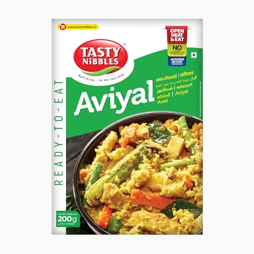 Image of Tasty Nibbles Ready to Eat Avial Curry 200g | Open Heat & Eat | Vegetarian | No Added Preservatives | Japanese Retort Technology [Pack of 1]