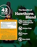 Herb Pharm Hawthorn Blend Extract for Cardiovascular and Circulatory Support - 1 Ounce