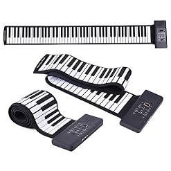 Btuty Silicone Portable 88 Touches Roll Up Piano Électronique Clavier USB Built-in Li-ion et haut-parleur avec une… - Les Beatles, Paul McCartney, John Lennon, RIngo Starr, George Harrison Btuty Silicone Portable 88 Touches Roll Up Piano Électronique Clavier USB Built-in Li-ion et haut-parleur avec une… – Image 4