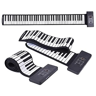 Btuty Silicone Portable 88 Touches Roll Up Piano Électronique Clavier USB Built-in Li-ion et haut-parleur avec une… - Les Beatles, Paul McCartney, John Lennon, RIngo Starr, George Harrison Btuty Silicone Portable 88 Touches Roll Up Piano Électronique Clavier USB Built-in Li-ion et haut-parleur avec une… – Image 4