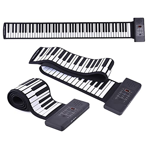 Btuty Silicone Portable 88 Touches Roll Up Piano Électronique Clavier USB Built-in Li-ion et haut-parleur avec une… - Les Beatles, Paul McCartney, John Lennon, RIngo Starr, George Harrison Btuty Silicone Portable 88 Touches Roll Up Piano Électronique Clavier USB Built-in Li-ion et haut-parleur avec une… – Image 5
