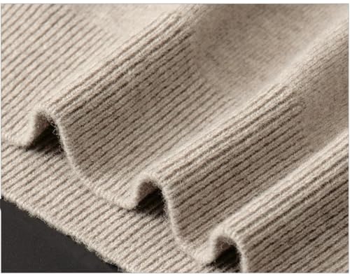 Men Round Neck Pullover Sweater Cashmere Cotton Blended Warm Knitted Jumper Pull Homme4