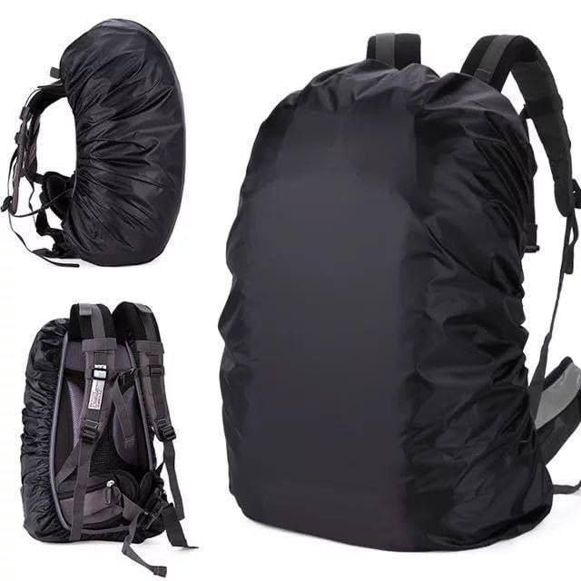 Coreyie Universal Waterproof Backpack Rain Cover for School, Office Laptop Bags & Trekking | Heavy Duty Dustproof & Water Resistant Bag Cover with Elastic Grip (Black) | Hydrophobic Nylon, Lightweight & Flexible, Universal Fit, Outdoor Trekking Use, Easy to Store-image-46