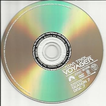 DVD Star Trek Voyager Season 7 Disc 7 Replacement Disc! Book