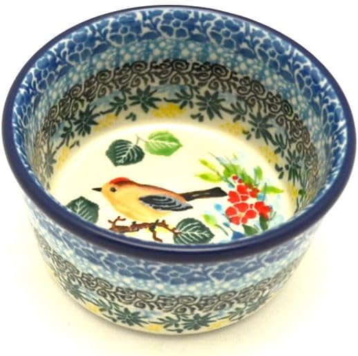 Polish Pottery Ramekin - Unikat Signature - U5098