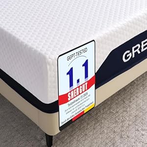 Grbsy H5 Matratze, Kaltschaummatratze mit EIS-Seide-Bezug, kühlender Gel- und Bambuskohleschaum, 7-Zonen Komfort, Oeko-TEX & CertiPUR-US Zertifiziert, 120 Nächte Probeschlafen, 140x200x26cm