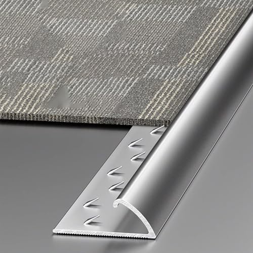 Aluminum Transition Strip for Wood to Carpet & Tile - 90cm Floor Edging Trim, Durable & Stylish, Perfect for Seamless Home Flooring Transition