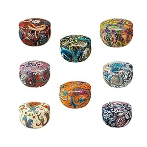 Aromakerzen Geschenkset-Duftkerzen set aus Sojawachs,Lavendel, Feige, Zitrone, Rose, Jasmin, Vanille, Bergamotte, Blumen…