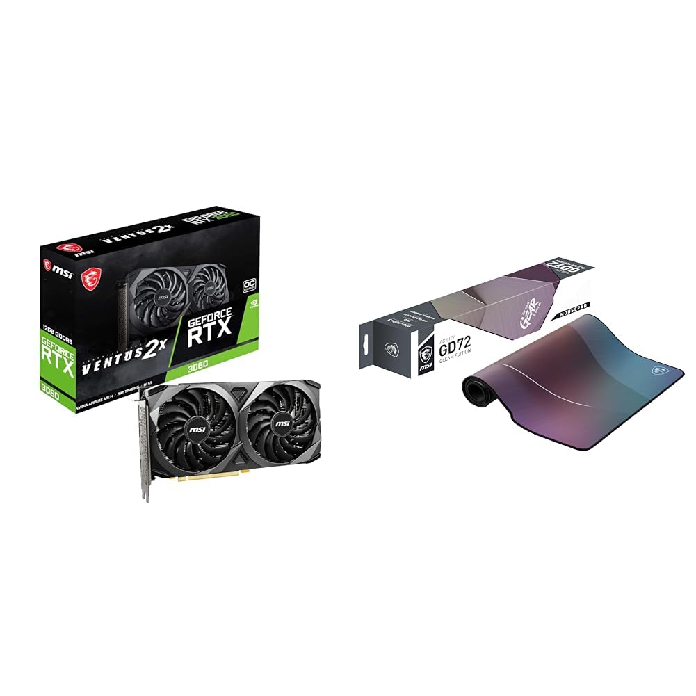 Amazon | 【MSIセット】MSI GeForce RTX 3060 VENTUS 2X 12G OC