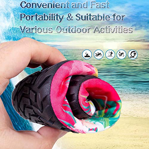 Image of YALOX Water Shoes Women's Men's Outdoor Beach Swimming Aqua Socks Quick-Dry Barefoot Shoes Surfing Yoga Pool Exercise